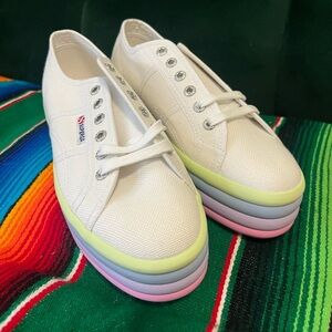 BNIB Superga 2790 Candy Platform Sneaker - Size 39 (8.5/9 Women’s)